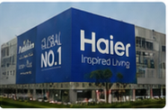 Haier building signage project